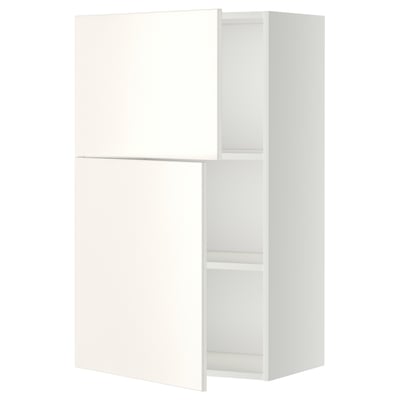 METOD vitt köksskåp, stilren design med justerbar hylla, modernt och minimalistiskt.