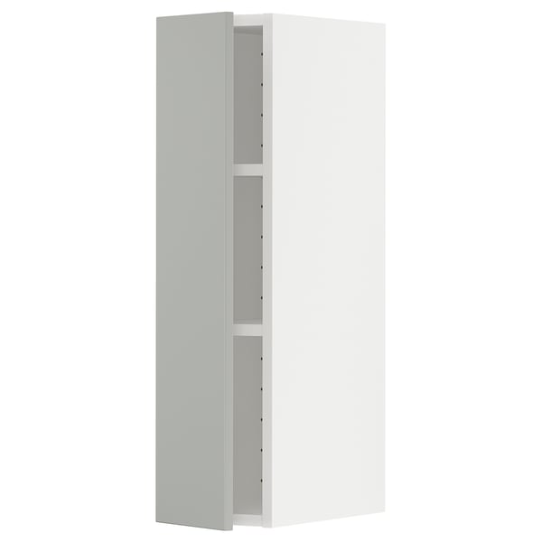 METOD köksskåp, ljusgrått, fyrkantig form, modern design.