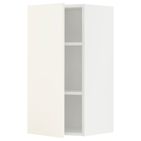 Ikea METOD vitt skåp, elegant modern design.