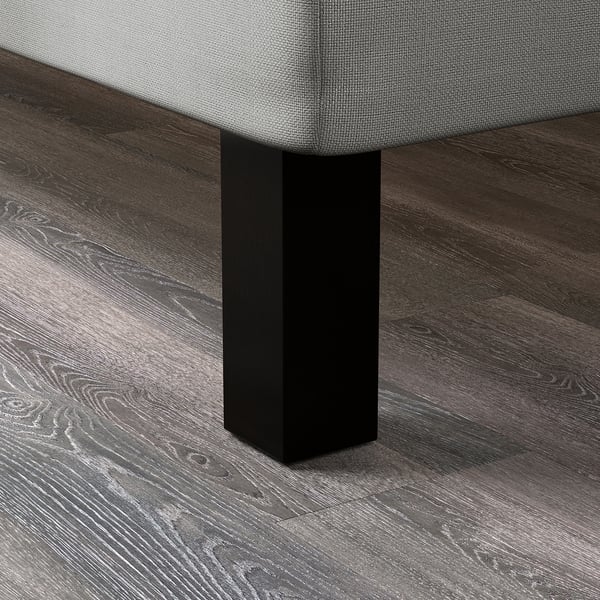 RÅHOLMAR Resårbtn m pocketresårkärna 5 zoner, inkl ben fast/Kilanda mörkblå, 160x200 cm