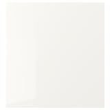 SELSVIKEN vit skåpdörr, modern design, blank yta, rektangulär form, lätt att rengöra.
