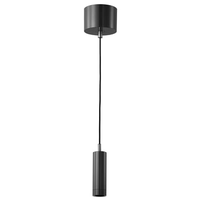SJÖLAG Upphäng för ljuskälla, mörkgrå, 1.6 m