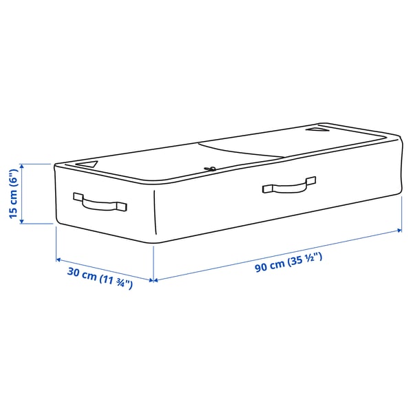 Illustration med mått för produkten: SKUBB.