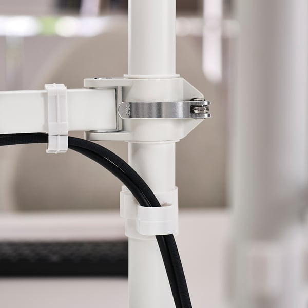 STUBBERGET Laptophållare med arm, vit