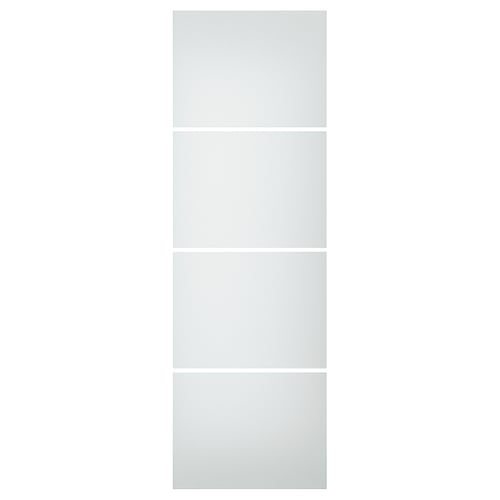 SVARTISDAL garderobsdörr, frostat glas, modern, skjutbar, 10 års garanti