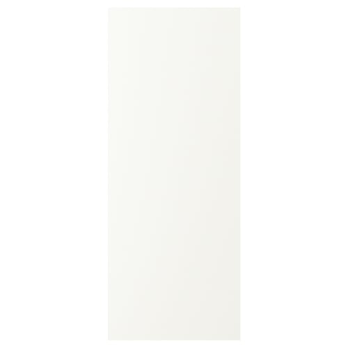 VALLSTENA vit skåpdörr, rektangulär, slät yta.