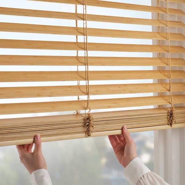 VECKLARFLY Persienn, bambu, 140x155 cm