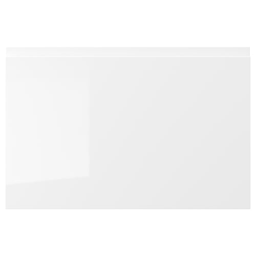 VOXTORP vit högblank lådfront - modern, snygg design