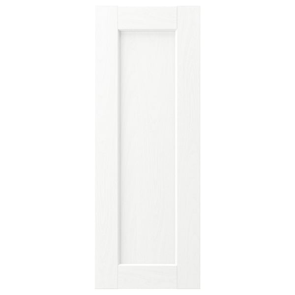 ENKÖPING white cabinet door, rectangular shape, classic design, durable foil surface.