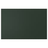 HAVSTORP: deep green, rectangular, smooth-surfaced fiberboard.