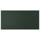 A dark green rectangular HAVSTORP panel in smooth acrylic paint finish.