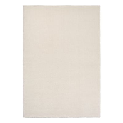 KNARDRUP rug, white, soft, rectangular, plain.