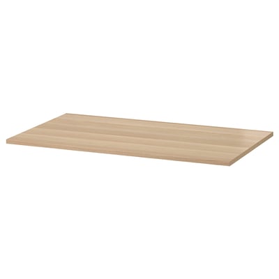KOMPLEMENT shelf, beige, wood, rectangular, minimalist design