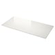LOCKEBO Custom made worktop, off-white marble effect/glass composite, 1 m²x4.0 cm