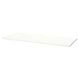 MITTZON shelf, white, rectangular, melamine foil and particleboard, clean, simple design.