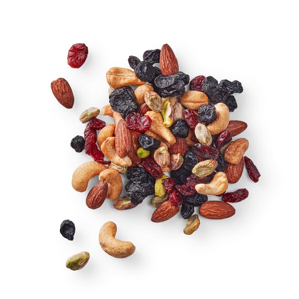 Mixed nuts & dried fruits for easy, on-the-go energy.