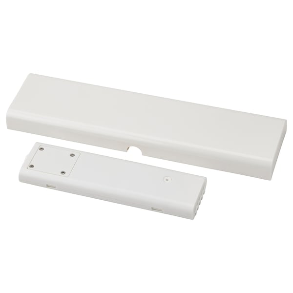 A white SILVERGLANS smart lighting driver, made of polycarbonate plastic, with a rectangular shape, and a hook for installation.