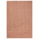 STOENSE rug, light brown, rectangular, plain texture, polypropylene front, synthetic rubber back.