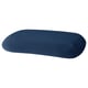 A blue TÖCKENFLY pillowcase, designed with an elastic edge for easy use and a soft, durable cotton material.