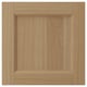 VEDHAMN oak kitchen cabinet, natural wood, simple design, durable surface, 25-year guarantee.