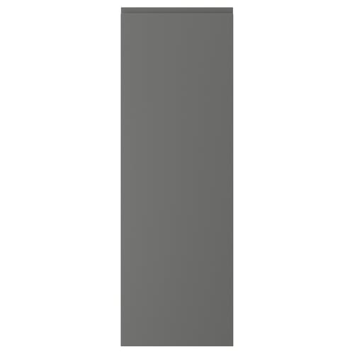 VOXTORP dark grey kitchen cabinet, sleek modern design, matt finish, rectangular shape.
