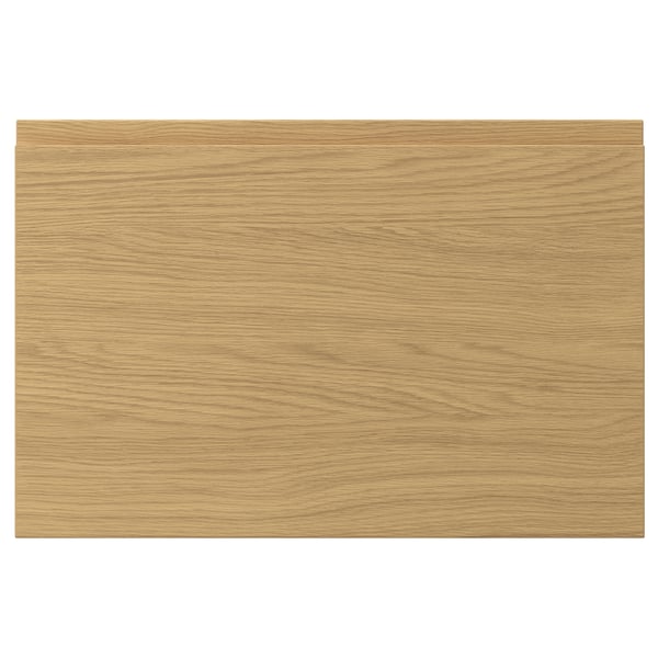 VOXTORP wood panel, oak style, smooth finish, warm tone, rectangular shape, sleek design.