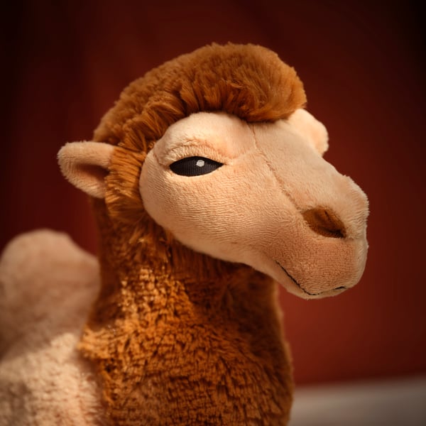 ALPTALL Plišasta igrača, dvogrba kamela/bež, 42 cm