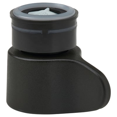 ÅBÄCKEN black sink nozzle, ergonomic, spray/mist modes.