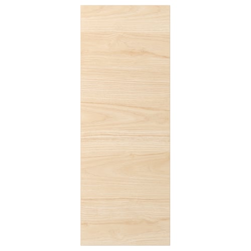 ASKERSUND door, light ash wood pattern, rectangular, melamine and particleboard.