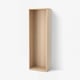 BESTÅ Frame, white stained oak effect, 60x40x192 cm