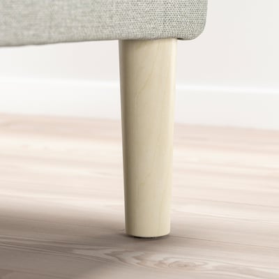 Bed leg support, wood, 20 cm high.