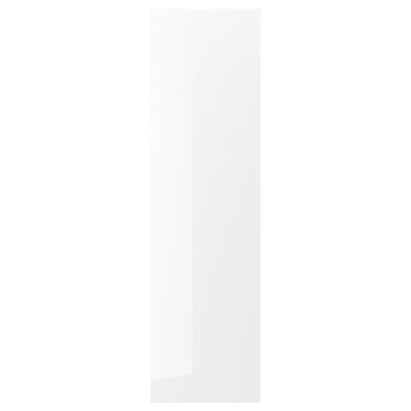 A white FÖRBÄTTRA cabinet with a glossy, moisture-resistant surface.