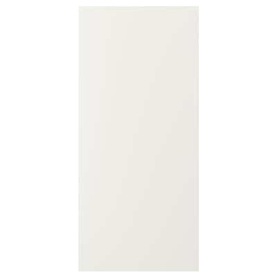 FÖRBÄTTRA fiberboard panel, white, sleek, rectangle.