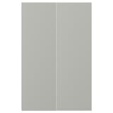 Light grey HAVSTORP kitchen cabinet doors with a smooth, rectangular design.