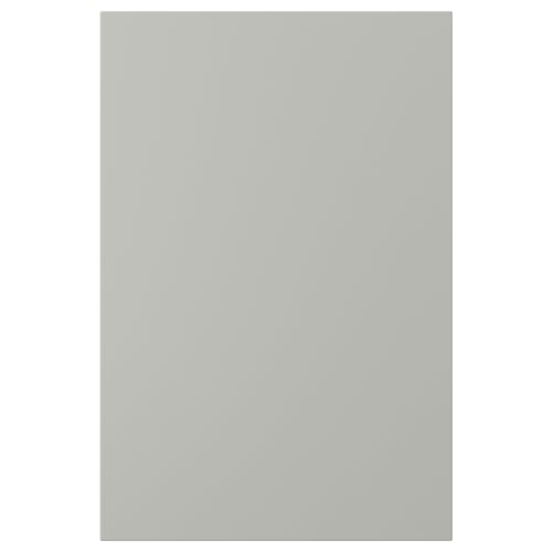 HAVSTORP light grey kitchen cabinet doors with a smooth finish. These rectangular, fiberboard doors are perfect for modern kitchen designs.