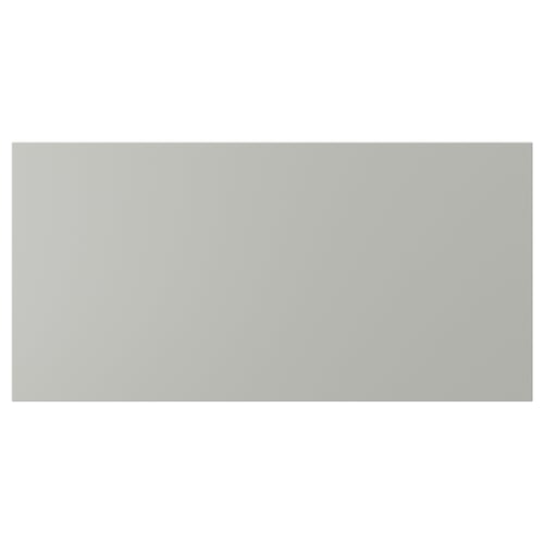 HAVSTORP light grey kitchen cabinet, rectangular, smooth surface.