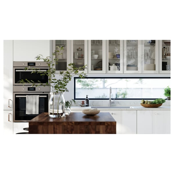 KARLBY Worktop, walnut/veneer, 246x3.8 cm