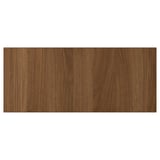 LAPPVIKEN Drawer front, brown/walnut effect, 60x26 cm