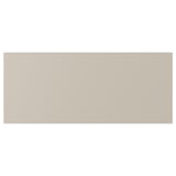 A LAPPVIKEN drawer in light grey-beige with a simple, warm design for a calm home look.