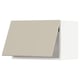 Modern beige METOD kitchen cabinet, sleek rectangular shape, smooth finish.