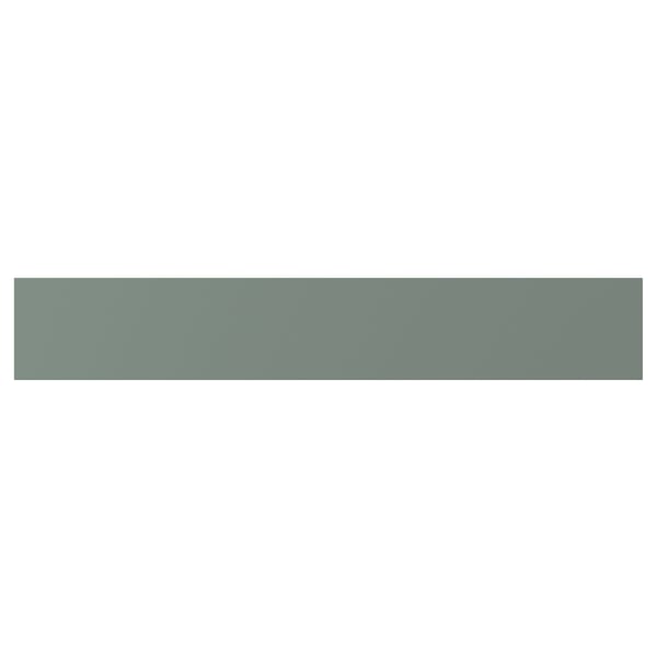 NICKEBO drawer, grey-green, rectangular, smooth matte surface.