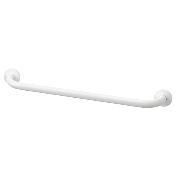 White omtanksam grab bar for safety support in bathrooms or near beds.