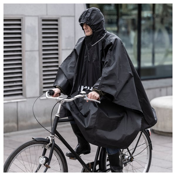 Cycling city, SALTSTEN rain poncho. 149 characters