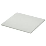 Ikea TOLKEN, light gray countertop, square, modern foil finish.