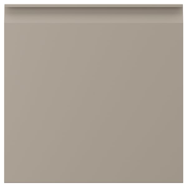 Beige UPPLÖV kitchen cabinet with sleek handles.