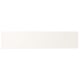 White UTRUSTA drawer with smooth, lacquered acrylic finish on fiberboard, easy to clean and durable.