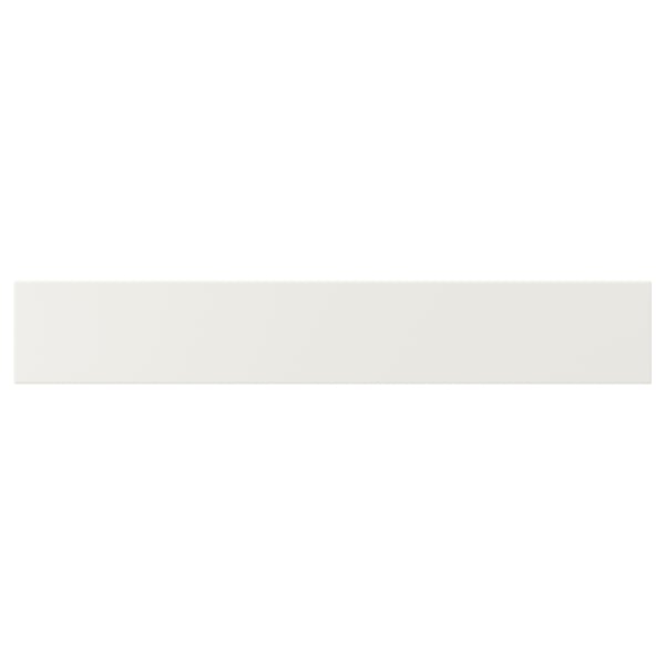 VEDDINGE white kitchen cabinet. Modern, rectangular, smooth design. 25-year guarantee.