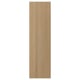 Wooden panel, natural light brown, rectangular, smooth surface, oak veneer design.