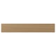 VEDHAMN natural wood shelf, rectangular, oak, smooth grain.