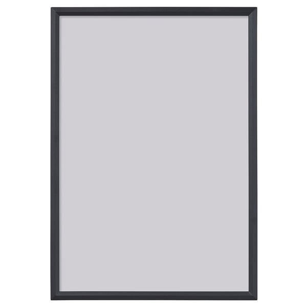 Black YLLEVAD photo frame, rectangular, modern design, made of abs plastic.